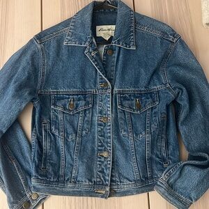 Eddie Bauer Oversized Denim Jacket Size S